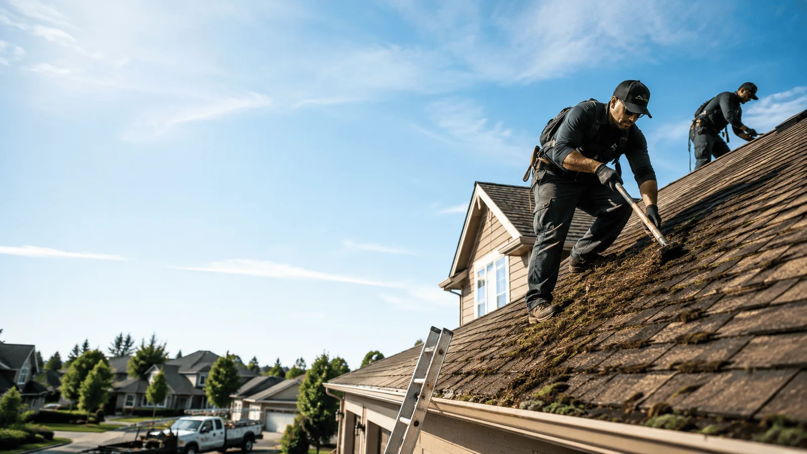 Roof Moss Removal in Melbourne, KY near me